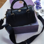 T Monogram Jacquard Mini Barrel Bag