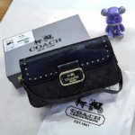 Shoulder Bag 26 with Rivets