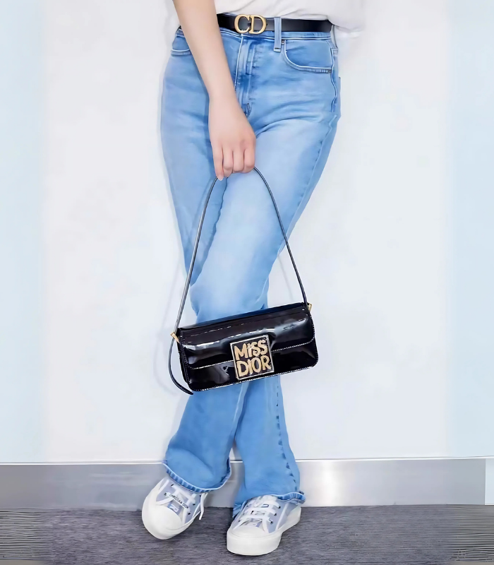 thebaghouse Patent Leather Shoulder Bag - Image 3