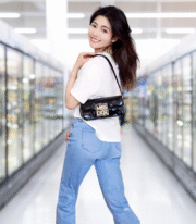 Patent Leather Shoulder Bag - Image 2