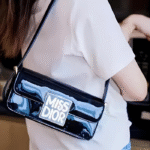 Patent Leather Shoulder Bag