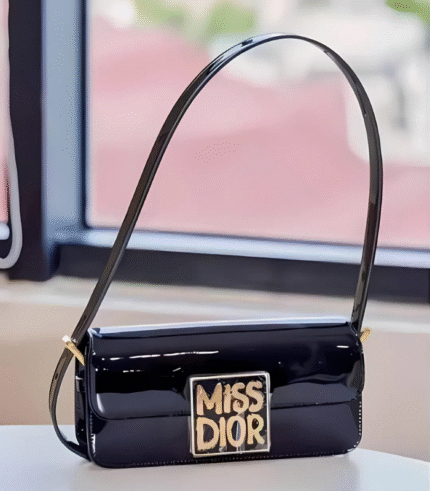 Patent Leather Shoulder Bag