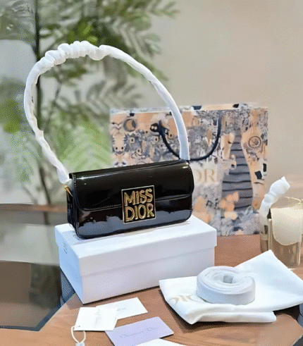 Patent Leather Shoulder Bag