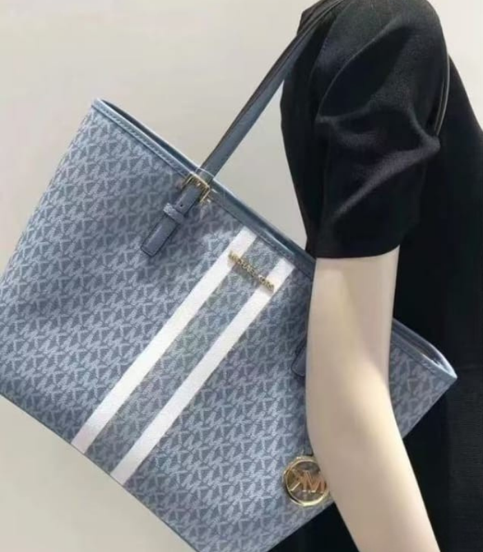 thebaghouse Jet Set Signature Stripe Tote - Image 4