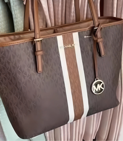 Jet Set Signature Stripe Tote