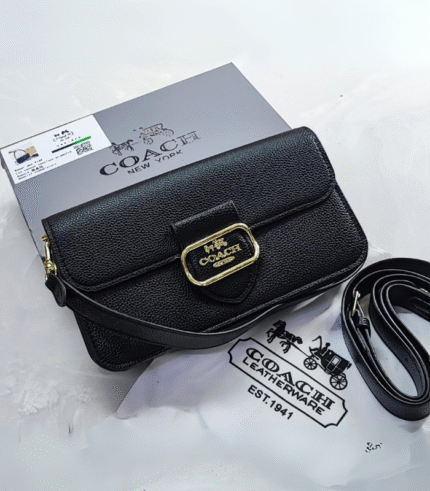 Pebbled Leather Crossbody Bag