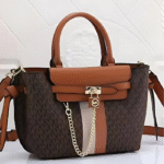 Hamilton Legacy Stripe Logo Satchel