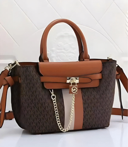 Hamilton Legacy Stripe Logo Satchel