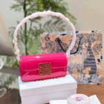 Glossy Patent Leather Mini Shoulder Bag