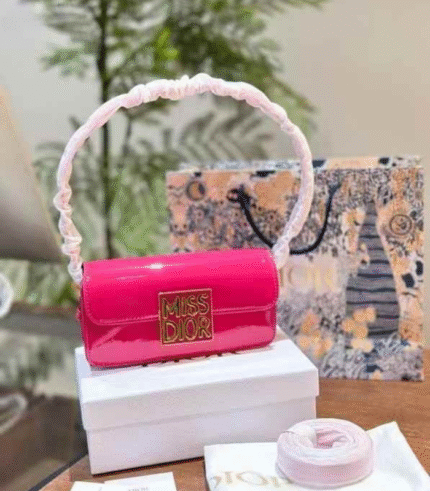 Glossy Patent Leather Mini Shoulder Bag