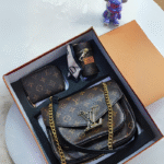 Monogram Shoulder Bag Gift Set