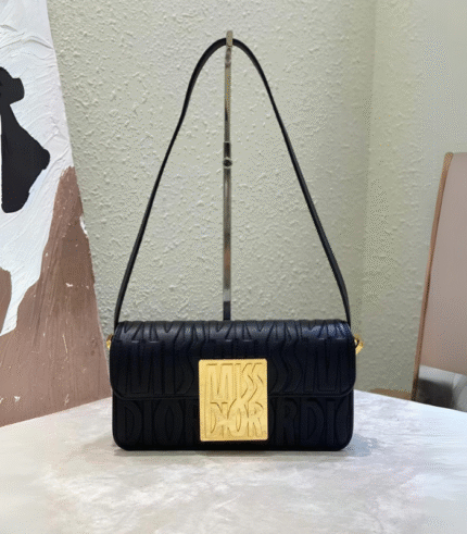 Kira Chevron Shine Convertible Shoulder Bag