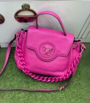 Printed Leather Tote Bag - Image 5