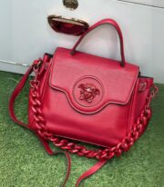 Printed Leather Tote Bag - Image 2