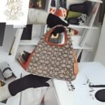 Signature Jacquard Rogue Medium Satchel Bag