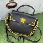 Printed Leather Tote Bag